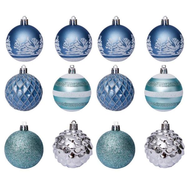 

party decoration 30 pcs christmas tree pendant ball set decor