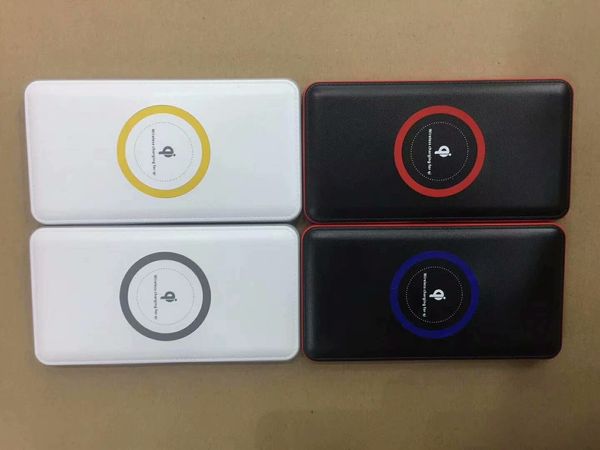 

qi fast wireless charger charging pad for samsung galaxy s8 s7 s7 edge / s6 / s6 edge esge note 5 note 4 for iphone x 8 8 plus power bank