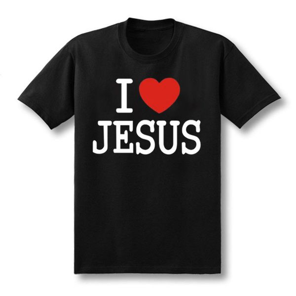 

i love jesus christian short sleeve t shirt men funny fashion tshirt men brand casual men cotton tee shirts