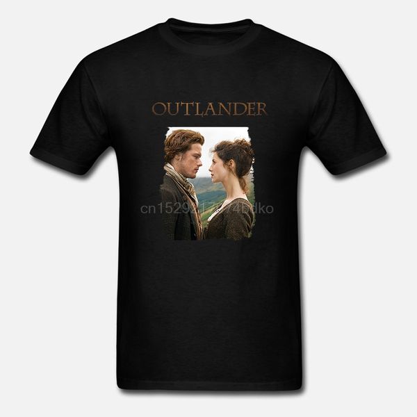

outlander tv show poster cool summer cotton casual men's t shirts
