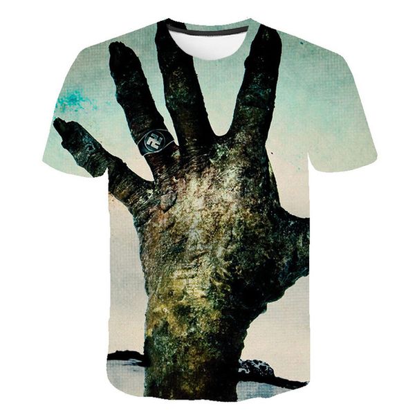 

terror hand film 3d print shirts kawaii hentai funny men clothing