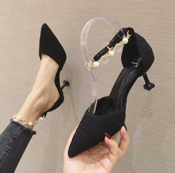 

dress shoes women breathable ladies fashion in spring and autumn casual wedges soft comfortable shallow pumps woman sexy, Black
