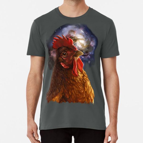 

chicken galaxy t shirt chicken chickens space galaxy stars nebula hen bird farm barnyard