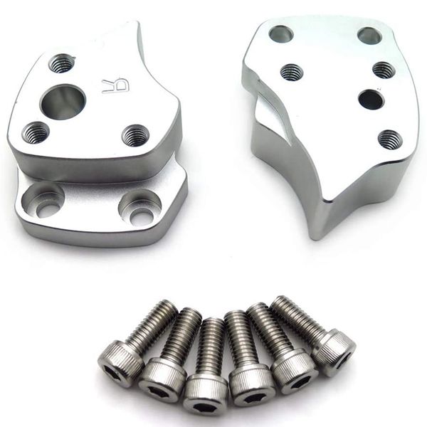 

25mm handlebar riser for fjr1300 fjr 1300 2001-2005 silver handle bar risers motorcycle accessories parts