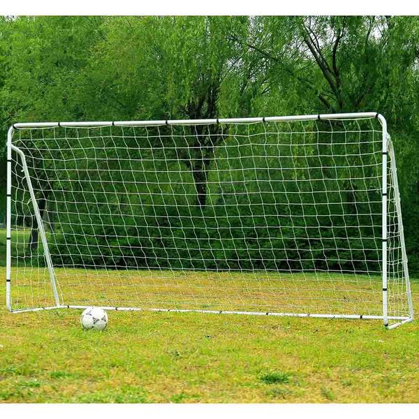 

portable soccer goal net steel post frame backyard football net training set outdoor sports goals new