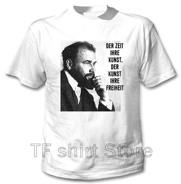 

смешная печать мужчина майк женщина охладиться тенниской климта zitate - new cotton white tshirt