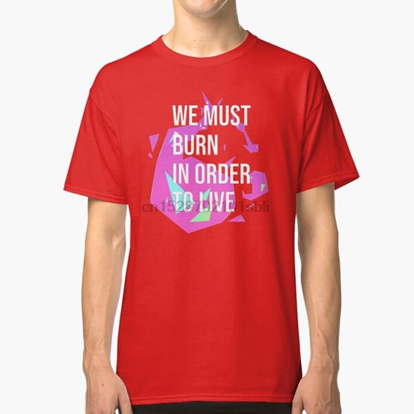 

мы должны burn, чтобы жить тенниску лио фотиа оксидной promare квота флеминг огня