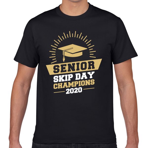 

топы футболка мужчины старшего скипа день чемпионов класс 2020 summer harajuku geek печать мужской тенниску xxxl