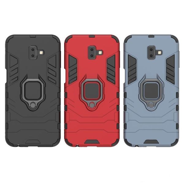 

finger ring case for huawei mate 20 pro y9 19 galaxy j6 prime j4 plus car holder magnet suction hybrid shockproof hard pc tpu defender cover
