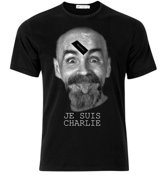 

je suis charlie charles manson shirt serial killer massmurder gr. s bis 5xl