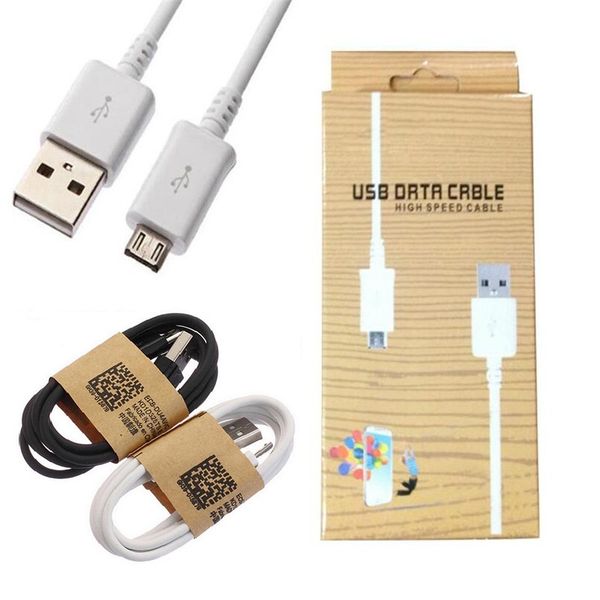 

s4 cable micro usb data sync charge cord cable micro usb phone charger cable for samsung galaxy i9500 s4 s3 s2 htc with retail box