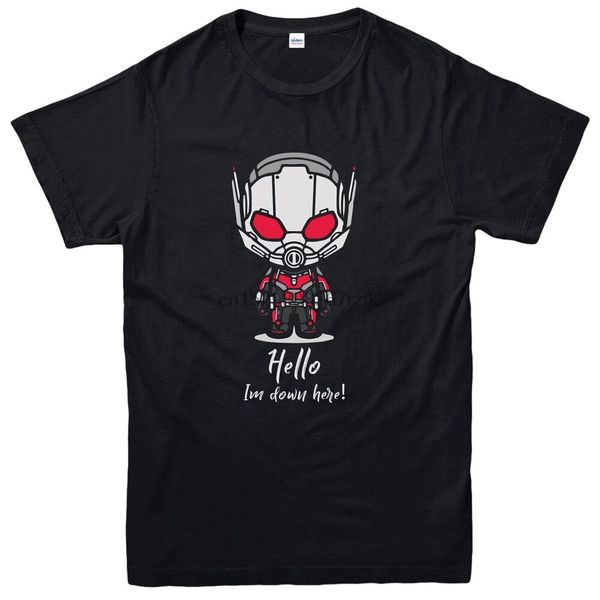 

ant-man and the wasp t-shirt hello im down here ant-man spoof tee top