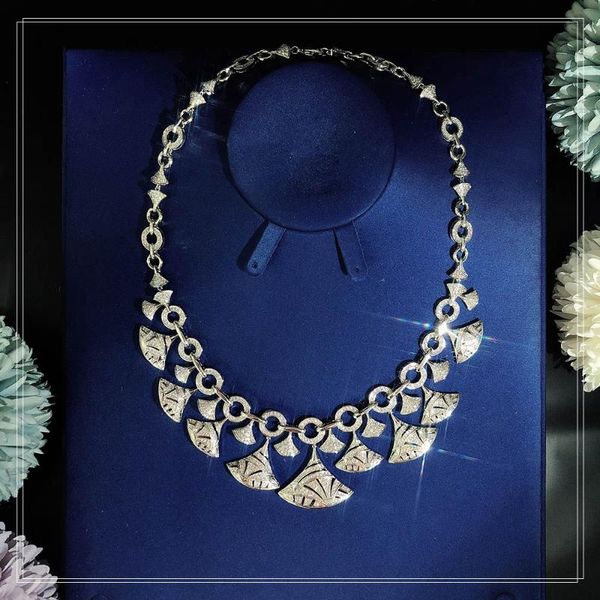 

fashionable atmosphere costly necklace prom party lady necklace the queen accessories the ing, Silver