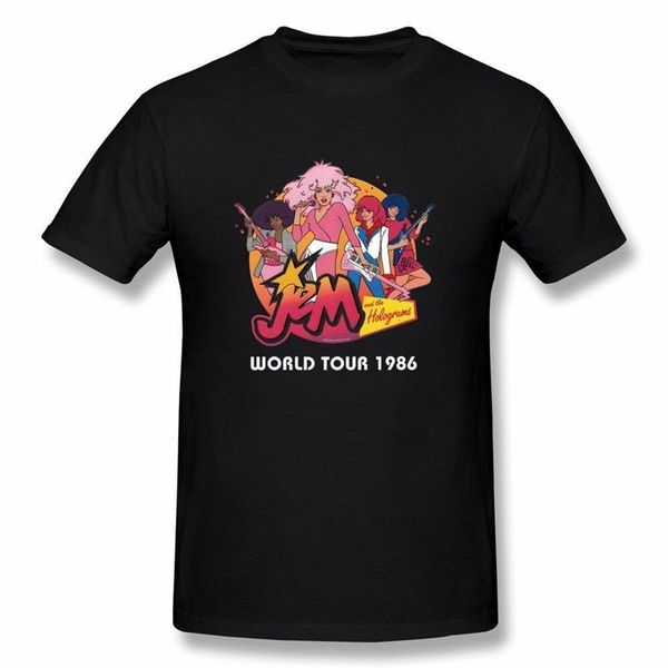 

hsuail men's jem and the holograms t-shirt tee tshirt tee shirt new fashion design