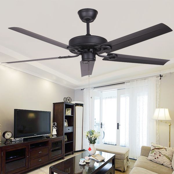 

42 inch modern ceiling fan fans without lights remote-control ventilator de techo lamp bedroom ceiling fan lamp five blades