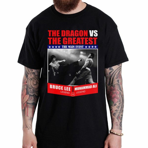 

new bruce lee vs muhammad ali ready t shirt tees