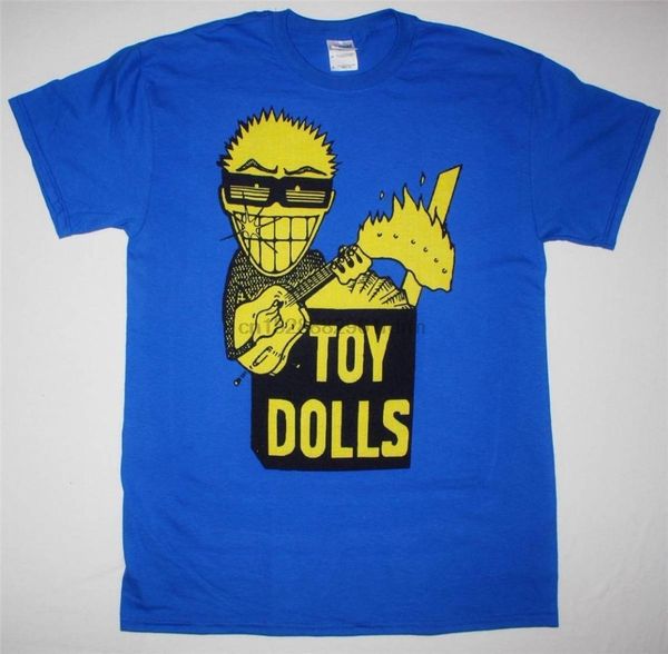 

funny 2019 the toy dolls idle gossip the adicts gbh new blue t-shirt summer style t shirt