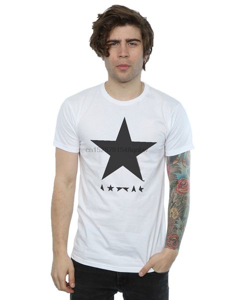 

david bowie men star logo t-shirt mans unique cotton short sleeves o-neck t shirt design t shirts casual cool
