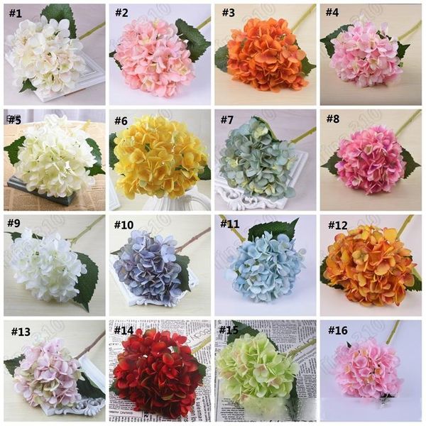 

47cm artificial hydrangea wedding simulation home party decoration flower wedding scene decoration flower simulation hydrangea t3i5646