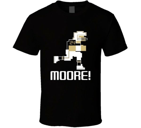 

sterling moore 24 tecmo bowl football athlete fan t shirt