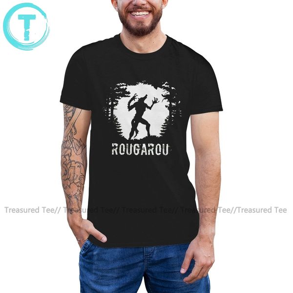 

оборотень футболка rougarou футболка с коротким рукавом мужская майка смешные printed 100 процентов хлопка моды tshirt