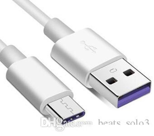 

5a 1m fast charger data type-c cable usb 3.0 data cables usb charging line supercharge cable for huawei mate10/20 p30 pro