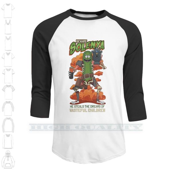 

beware solenya custom design print for men women cotton new cool tee t shirt big size 6xl solenya pickle rick rbpartnerprogram