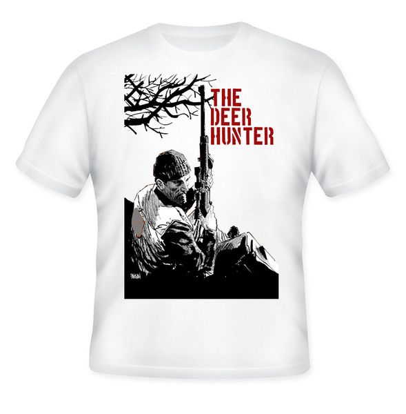 

deer hunter вдохновленный - новый белый хлопок tshirt печать одежды футболка