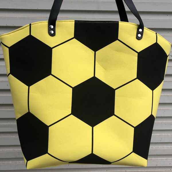 

женщин сумка 50шт 21inch * 17inch * 7.8inch пробелы холст спортивная сумка футбол tote белый цвет женщины моды игра сумка