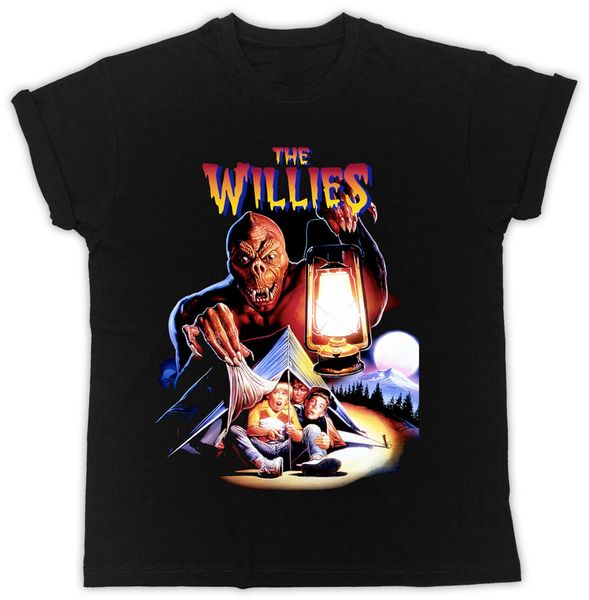 

cool the willies movie poster tshirt black mens t shirt fashion tee shirt