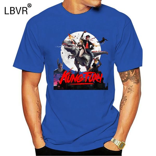 

printed men t shirt cotton o-neck tshirts kung fury short-sleeve women t-shirt