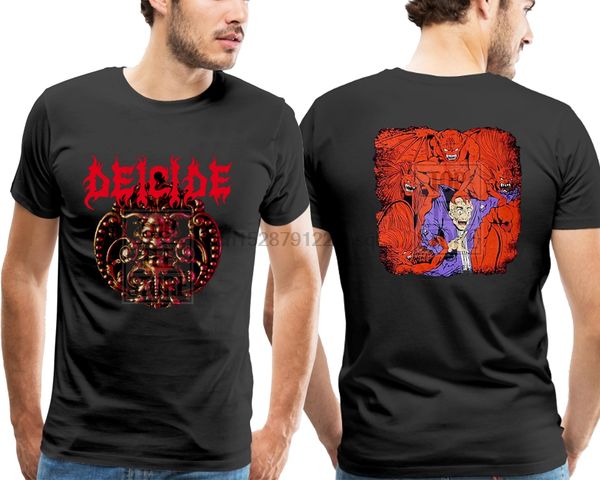 

deicide blaspherion медальон рубашка s m l xl official death metal тенниска тенниска