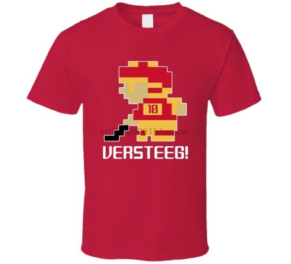 

kris versteeg # 10 tecmo calgary hockey athlete fan t shirt(1