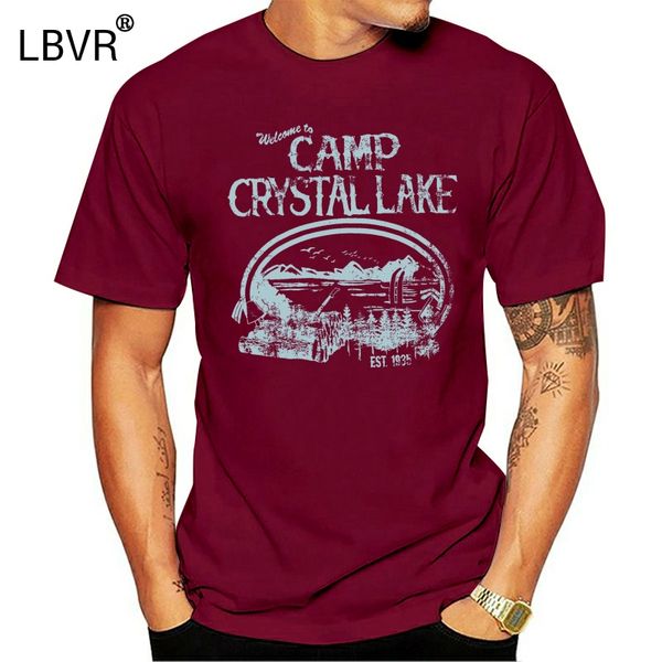 

camp crystal lake friday the 13th men's t-shirt t-shirt short sleeve brand