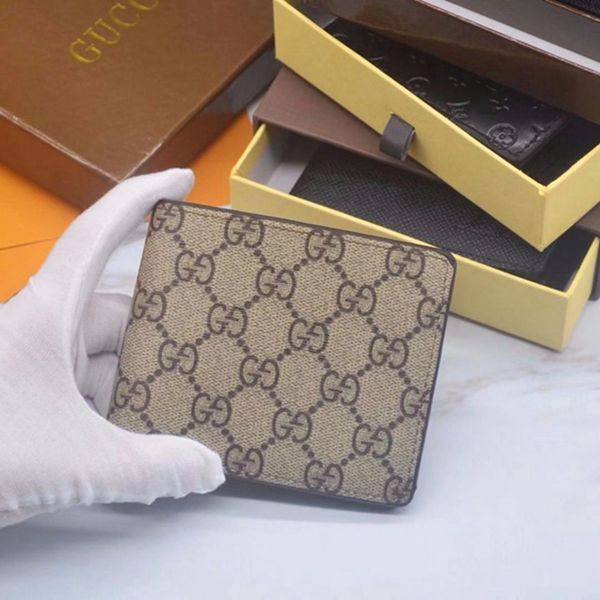 

small credit card passport holder coin pouch money clip leather mens wallets men wallet womens purses women purse bags bad12