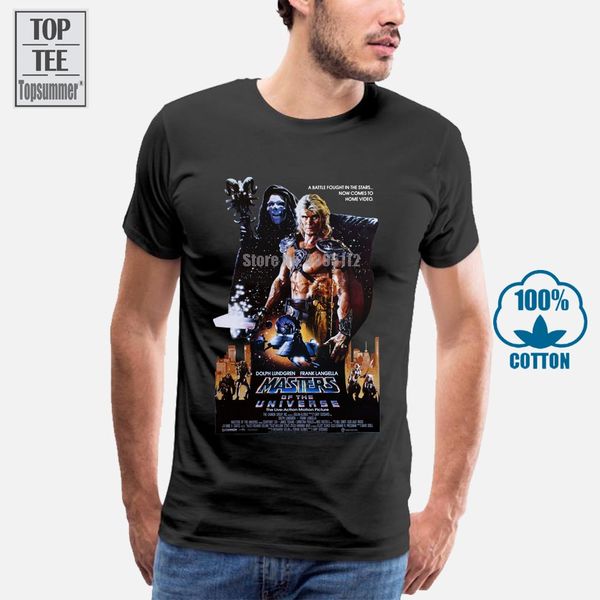 

он man masters of the universe black t shirt все размеры s 5xl