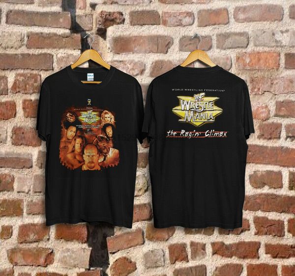 

vintage t shirt wwf ppv wrestle manianwoharajuku streetwear shirt menwcw