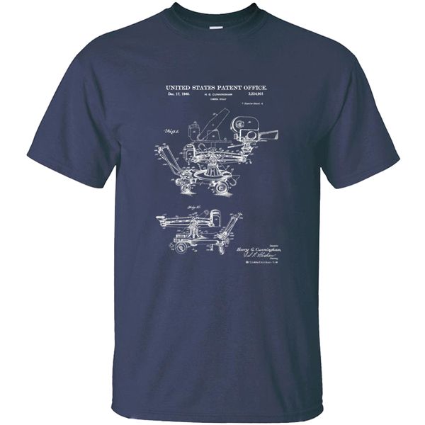 

create summer awesome 1940 camera dolly patent shirt for film tshirt man letter round collar men's t shirts tee shirt