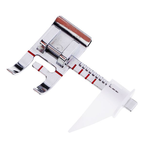 

1 pieces fixed gauge foot sewing machine presser feet household tape measure, Black