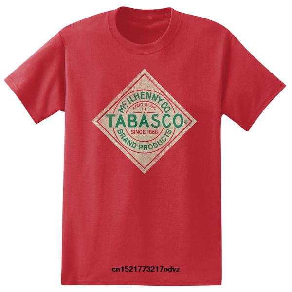 

funny t shirt men novelty tshirt tabasco sauce heather t-shirt - label casual cotton o-neck t shirt men broadcloth short