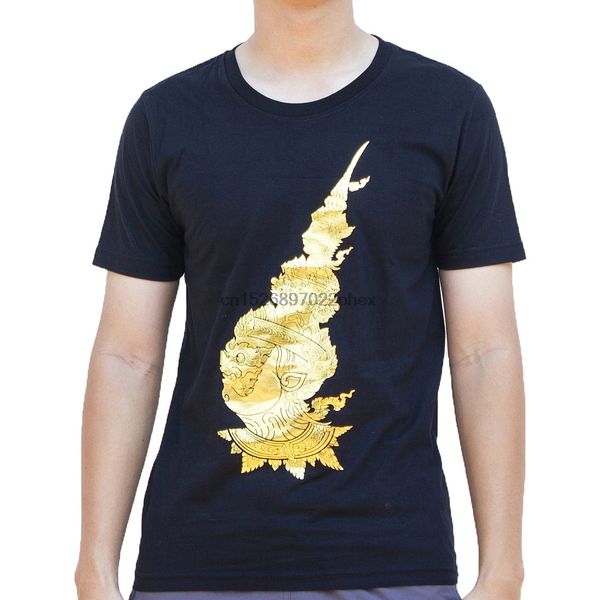 

ravana king of lanka screen print t shirt black men t shirt