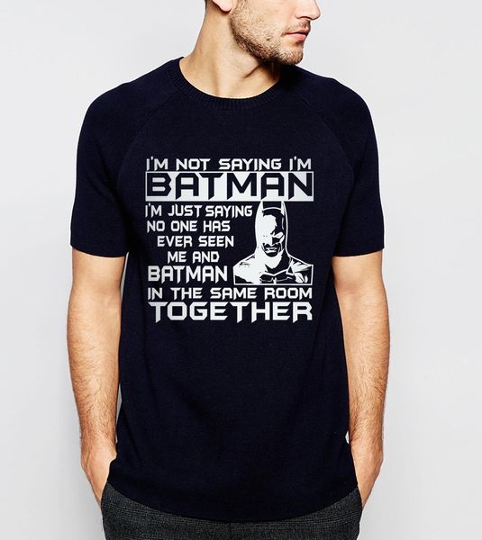 

i am batman men t shirts 2019 summer new casual 100% cotton short sleeve t-shirt streetwear hip-hop tee