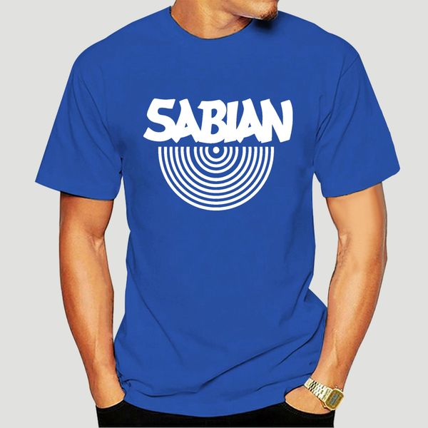 

sabian тарелки логотип черный повседневный стиль размер s-2xl-4xl-5xl tshirt марка мода топы футболочку-1232а