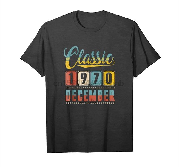 

order vintage december 1970 tshirt classic 48th birthday gifts t-shirt