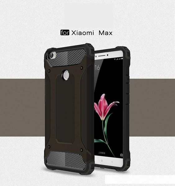

shockproof heavy duty phone case anti scratch armor protective impact resistant silicone cover for xiaomi max