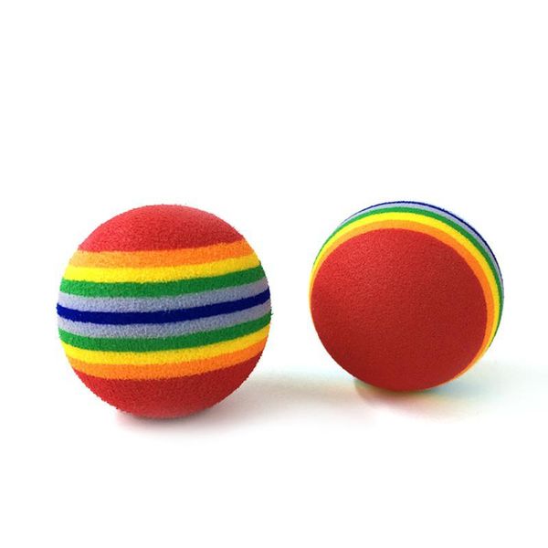 

1 шт. 3.5см rainbow ball dog toys mini милые шариковые игрушки для собак интерактивная собака кошка игрушки кошка мята цассер зубы домашние