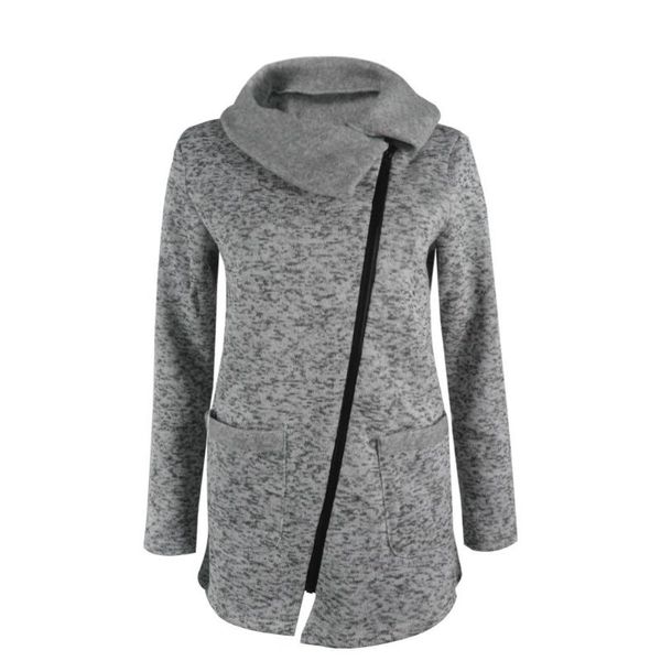 

fashion winter jacket women slim warm women jacket long sleeve solid color jackets womens with zipper chaqueta mujer#g30, Black;brown
