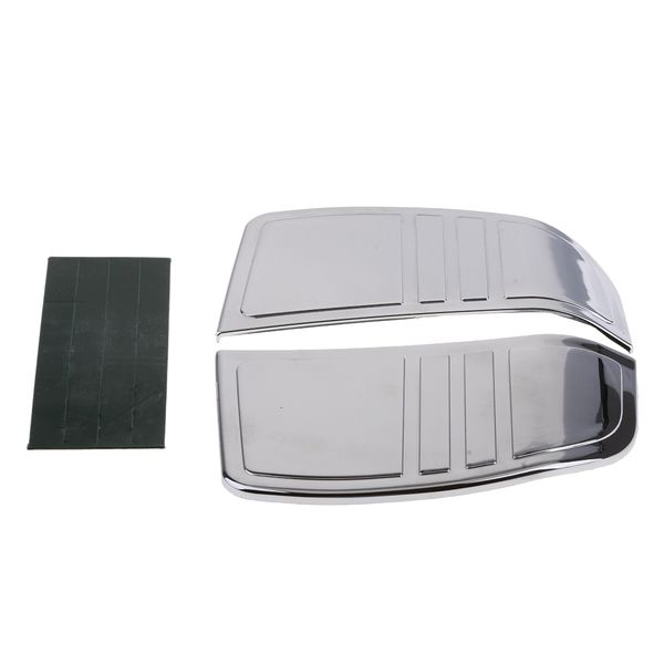 

sliver front tri line stereo trim cover for harley touring model 2014-2015