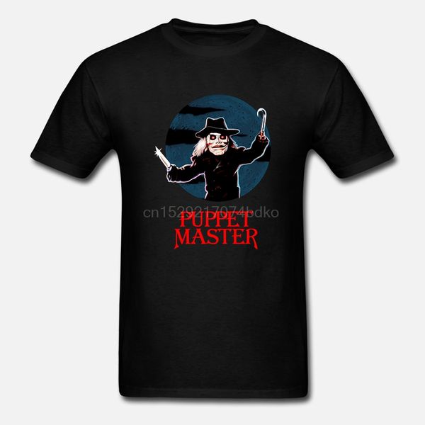

puppet master vintage movie horror summer tee shirts casual streetwear cotton new funny mens t shirts