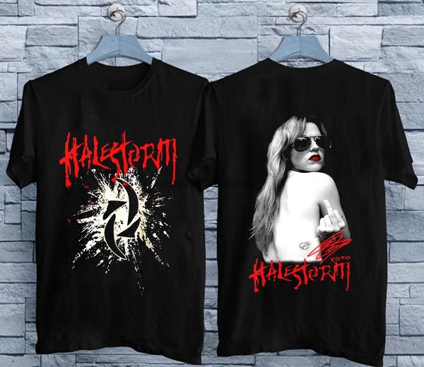 

vintage rare halestorm t-shirts reprint size s - 3xl